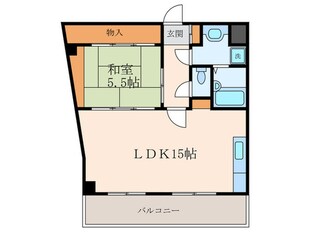 メゾンオリエントの物件間取画像